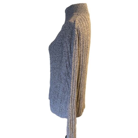 Oscar de la Renta Grey Cable Knit Sweater – Size L - Picture 2 of 8